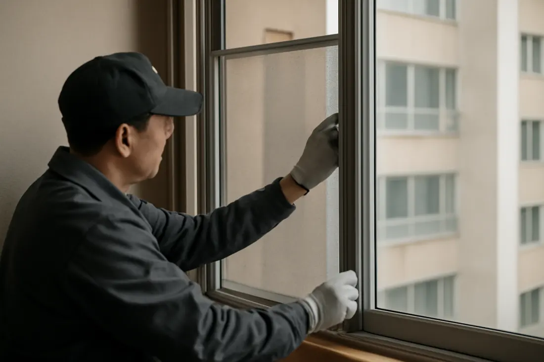 방충망 교체 / 제작 작업 이미지